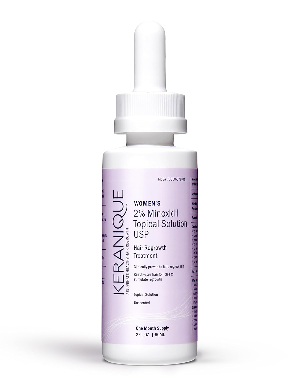 Keranique Hair Regrowth Single Dropper 60ml