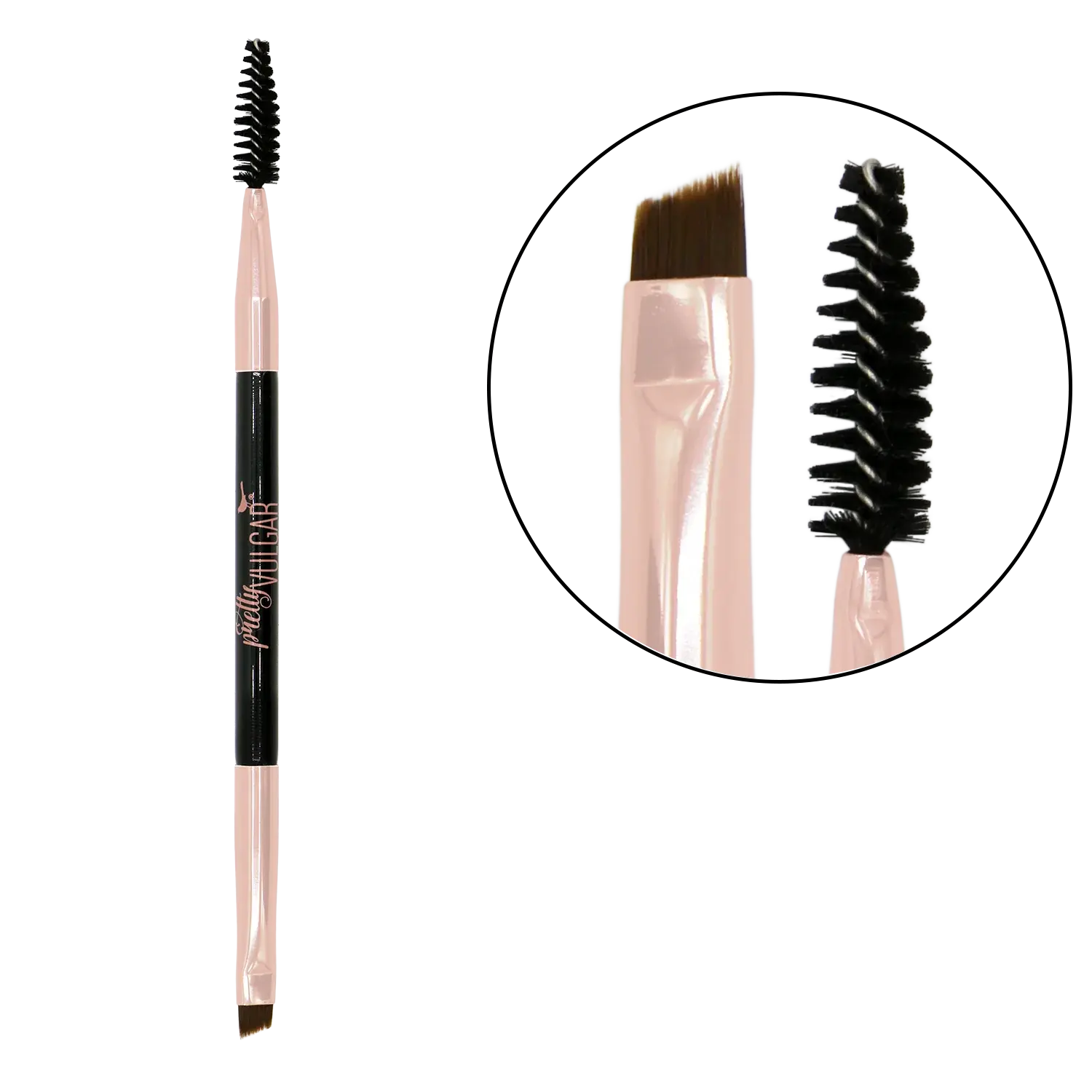 Pretty Vulgar High Standards Dual Sided Eyebrow Brush