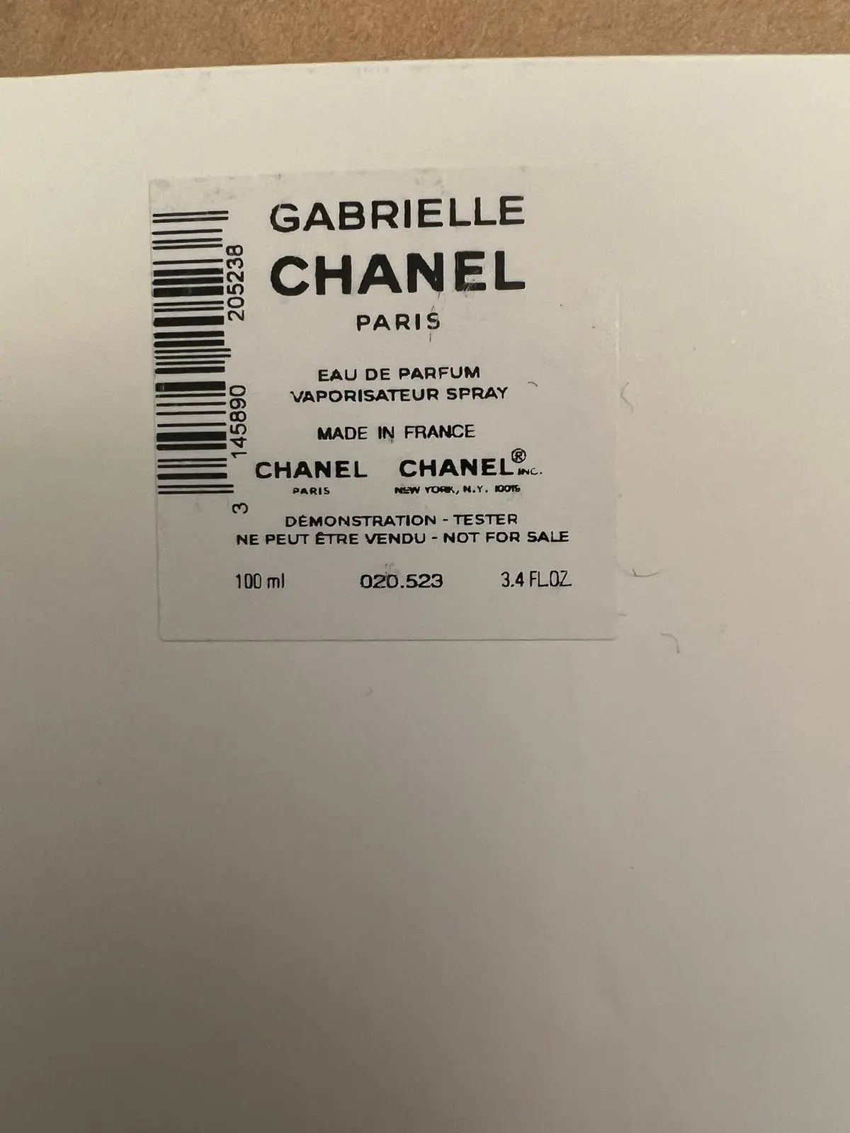 CHANEL GABRIELLE Eau De Parfum Spray - 100ml (Tester)