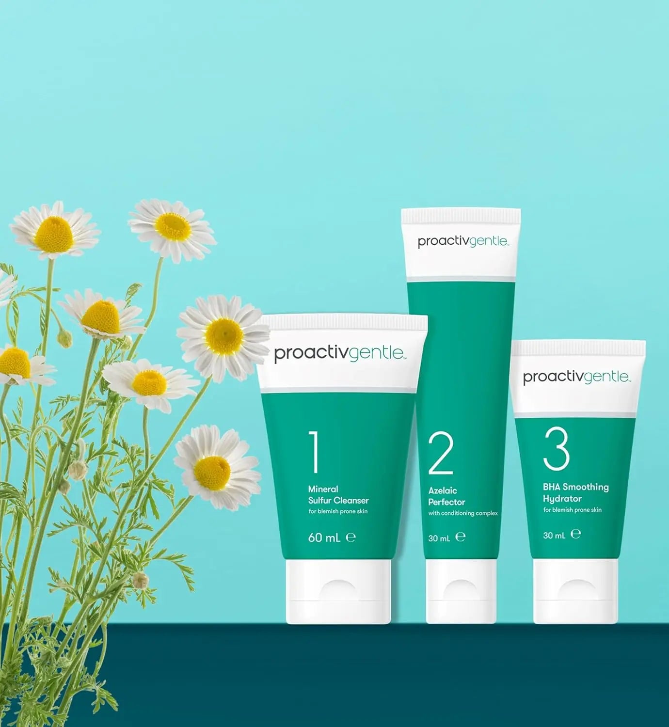 Proactiv Gentle 30 Day Facial Cleanser 3-Step Routine - 30 Day Kit