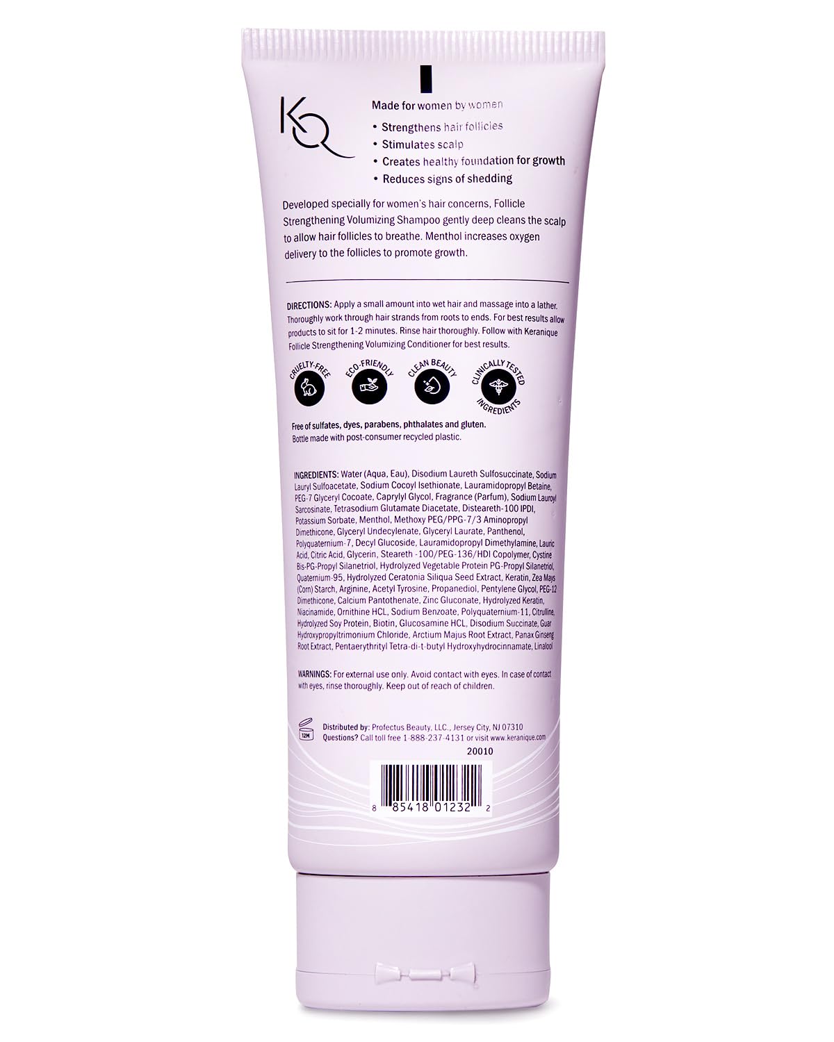 Keranique Volumizing Follicle Strengthening Shampoo 3.4OZ/100ml