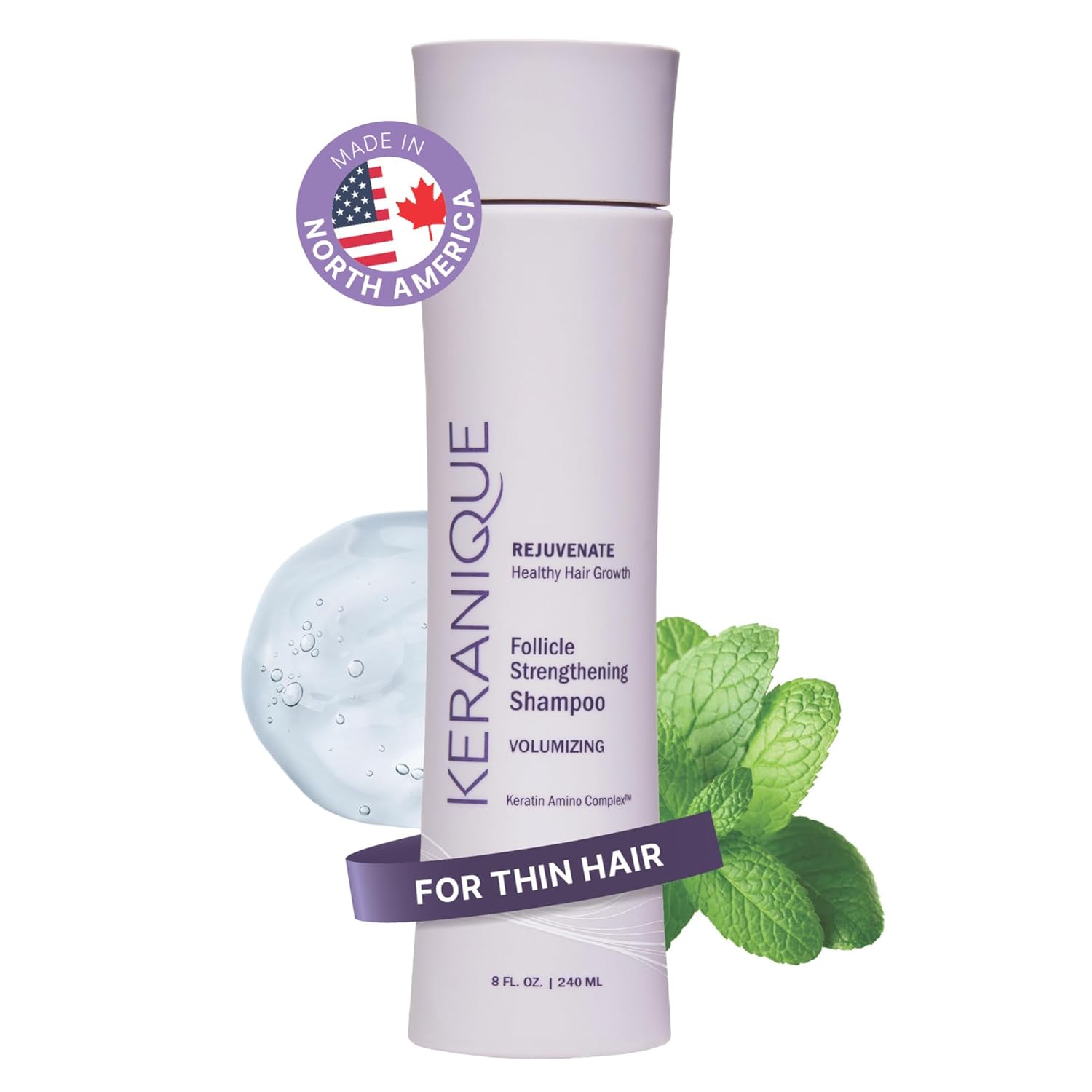 Keranique Volumizing Follicle Strengthening Shampoo 8OZ/240ml