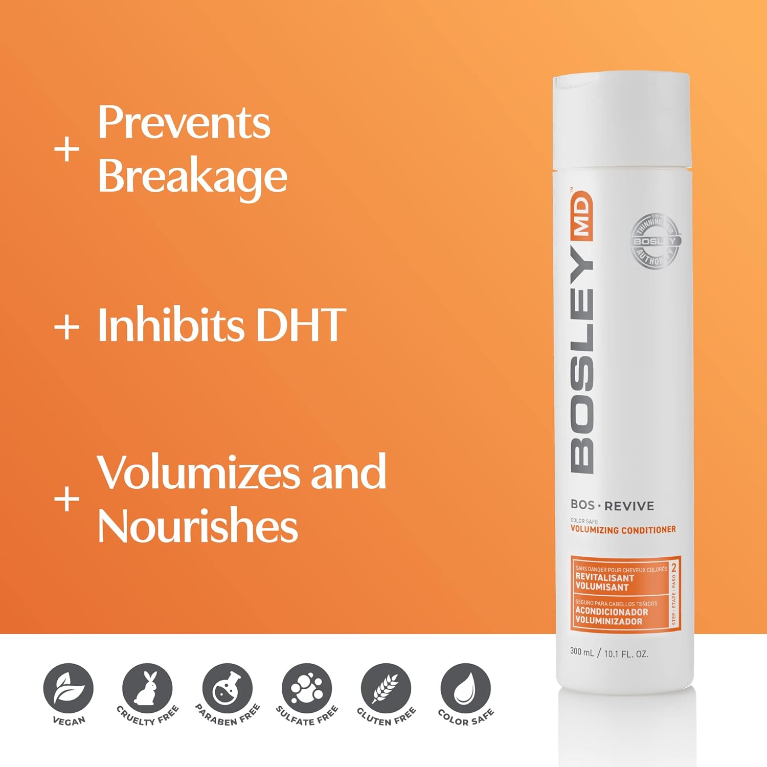 BosleyMD BOSRevive Color Safe Volumizing Conditioner