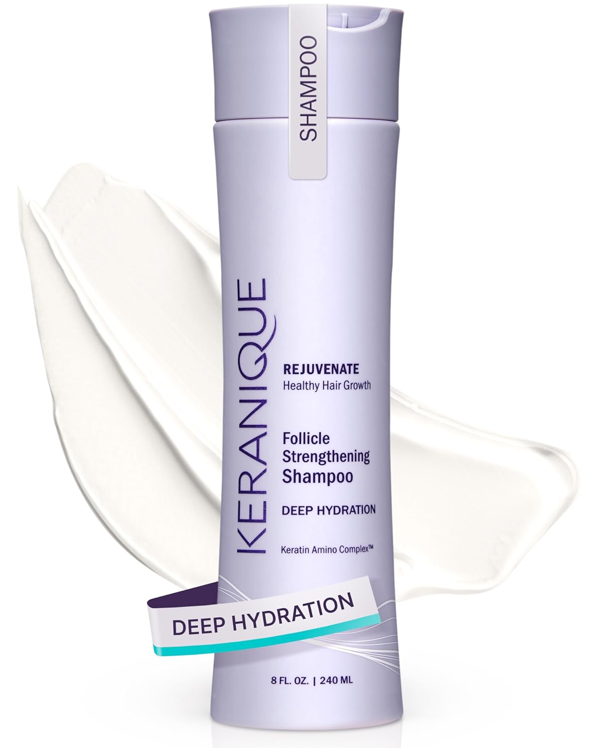 Keranique Deep Hydration Follicle Strengthening Shampoo 8OZ/240ml