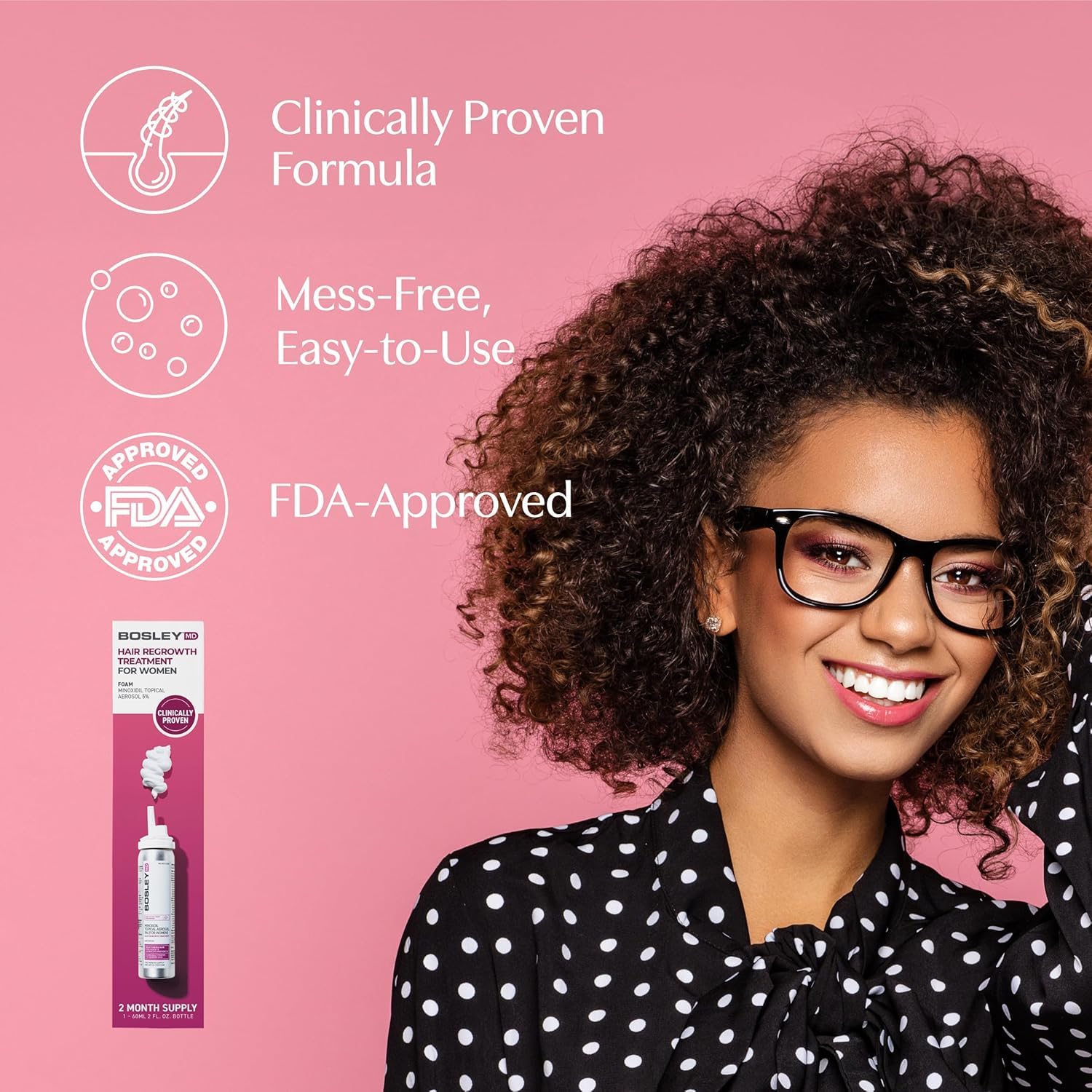 Women's Extra Strength Minoxidil 5% Topical (Foam) 2 Month Supply