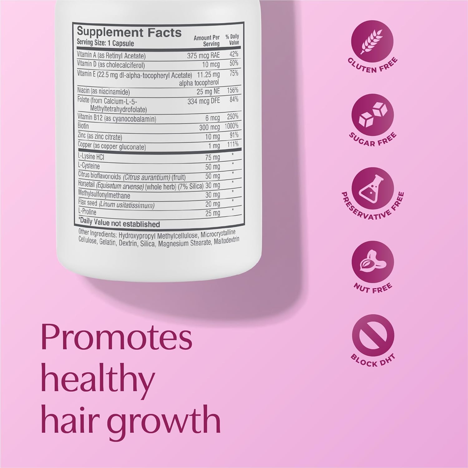 Healthy Hair Growth Capsules for Women
