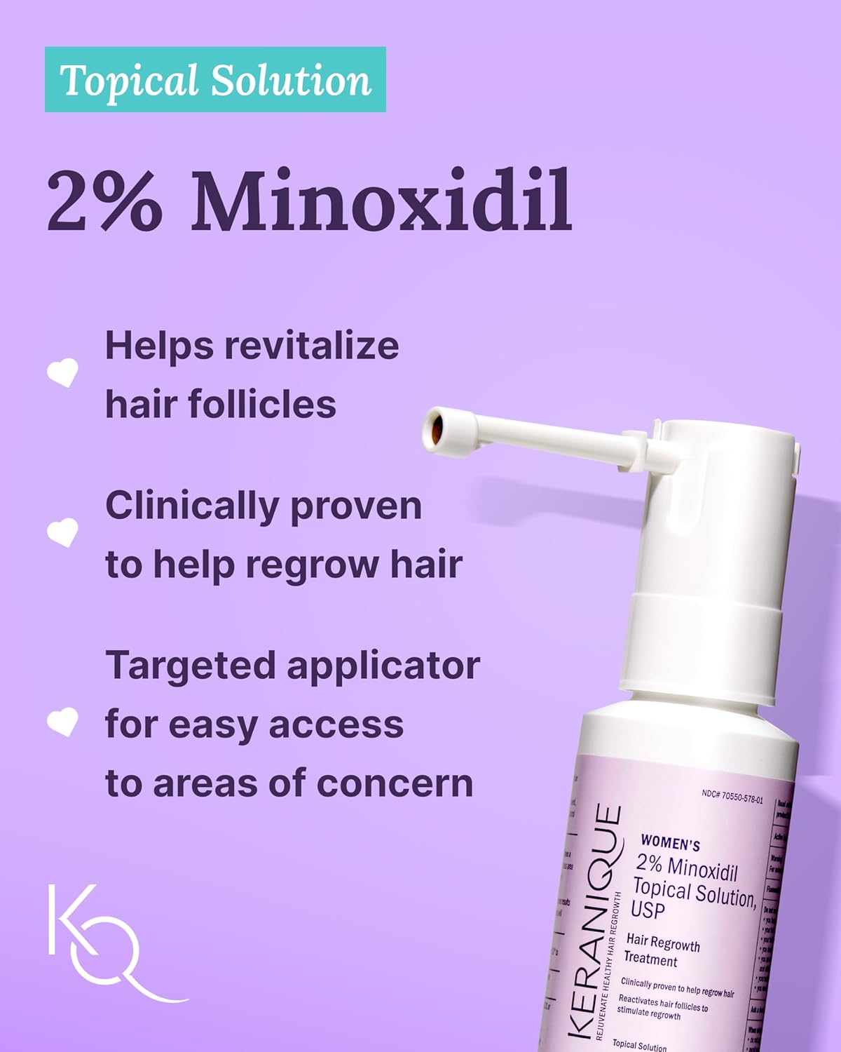 Keranique The Complete Hair Regrowth System for Deep Hydration