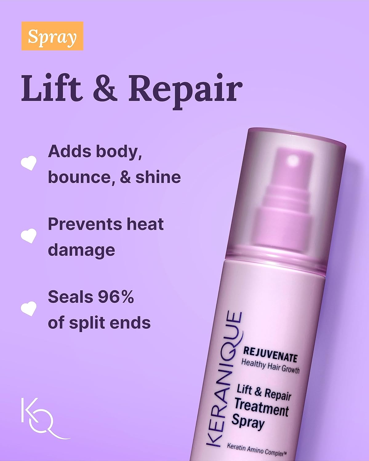 Keranique The Complete Hair Regrowth System for Volumizing