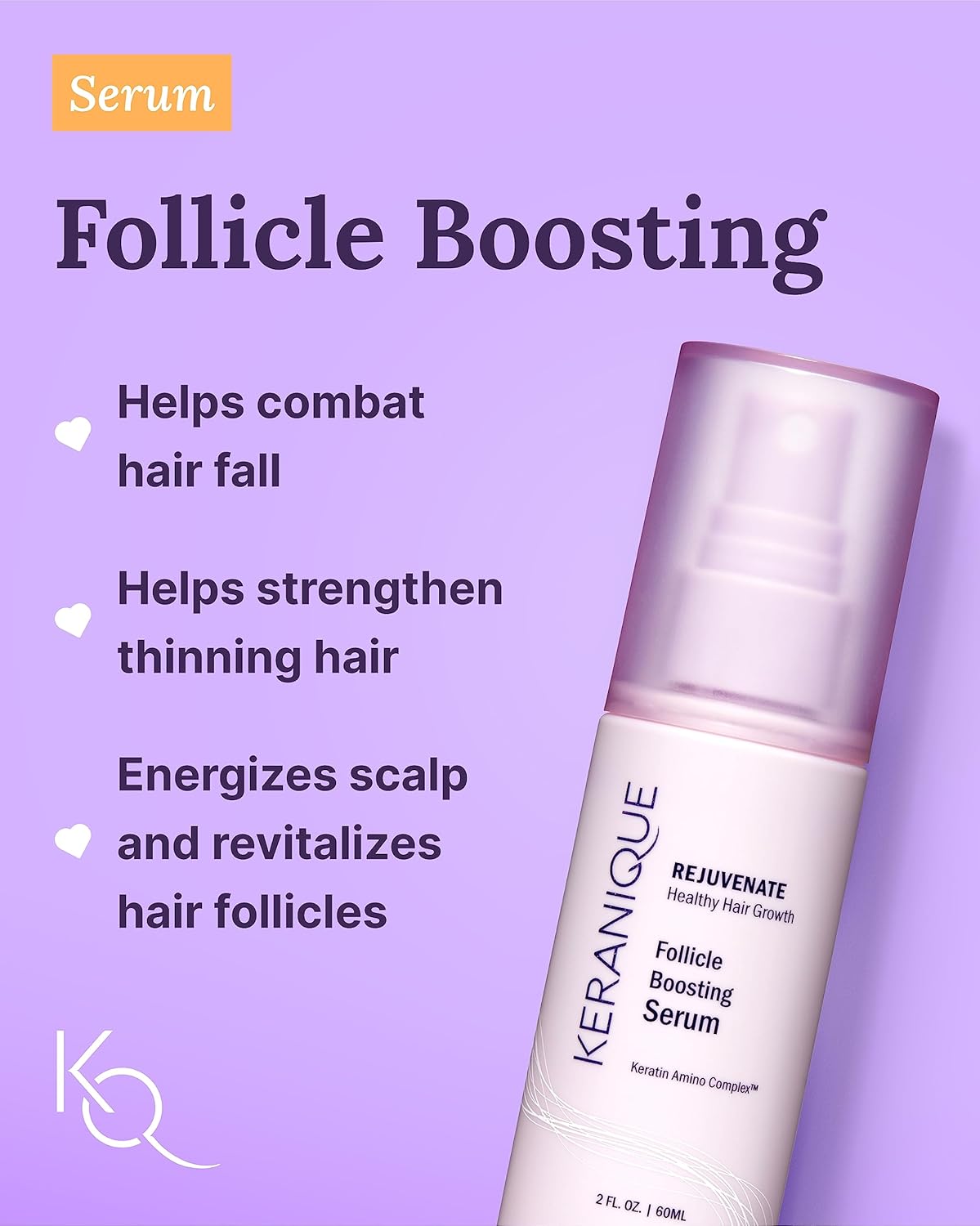 Keranique The Complete Hair Regrowth System for Volumizing