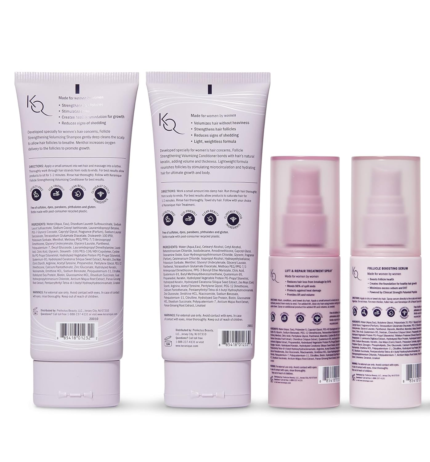 Keranique The Complete Hair Regrowth System for Volumizing