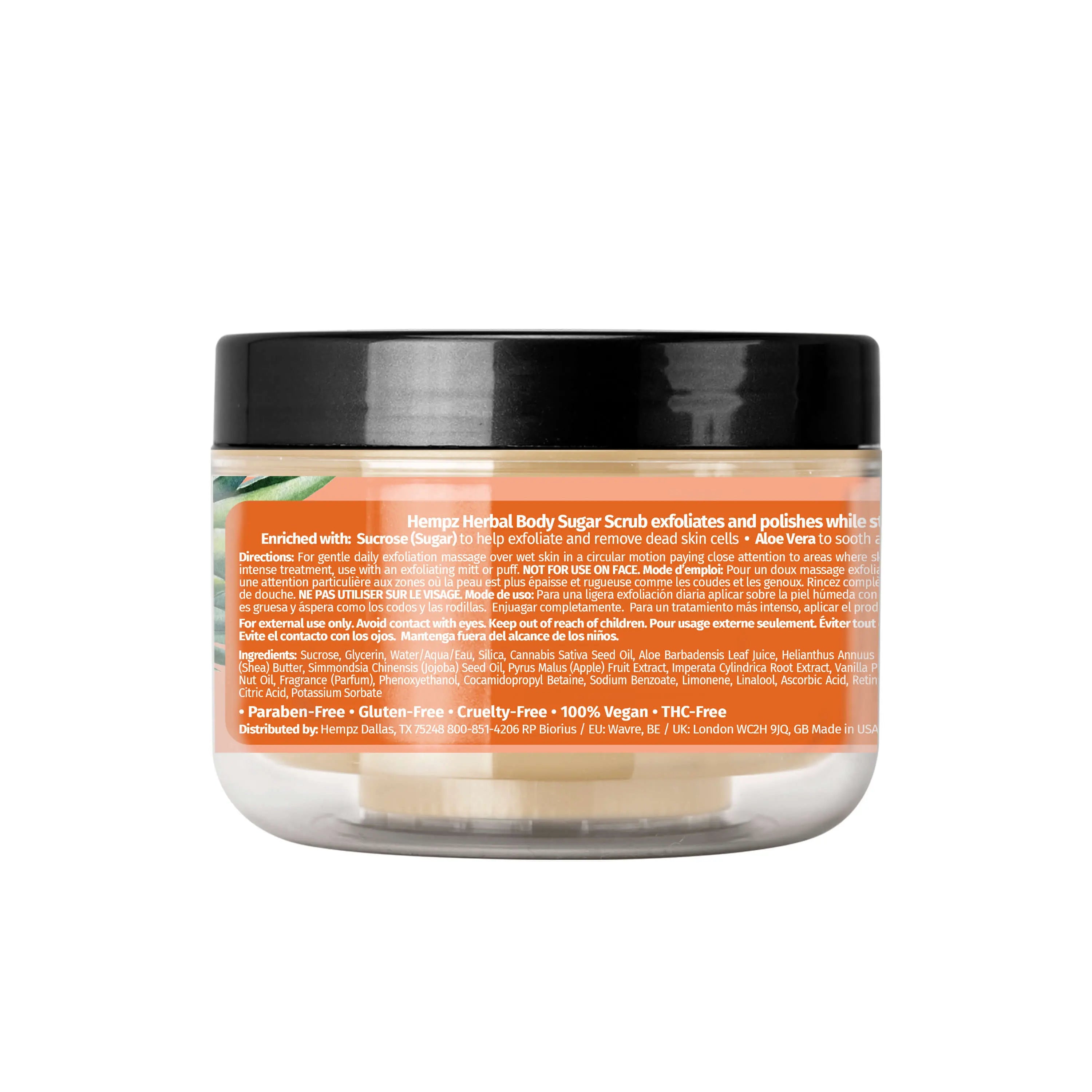 Hempz Sweet Pineapple & Honey Melon Herbal Sugar Scrub