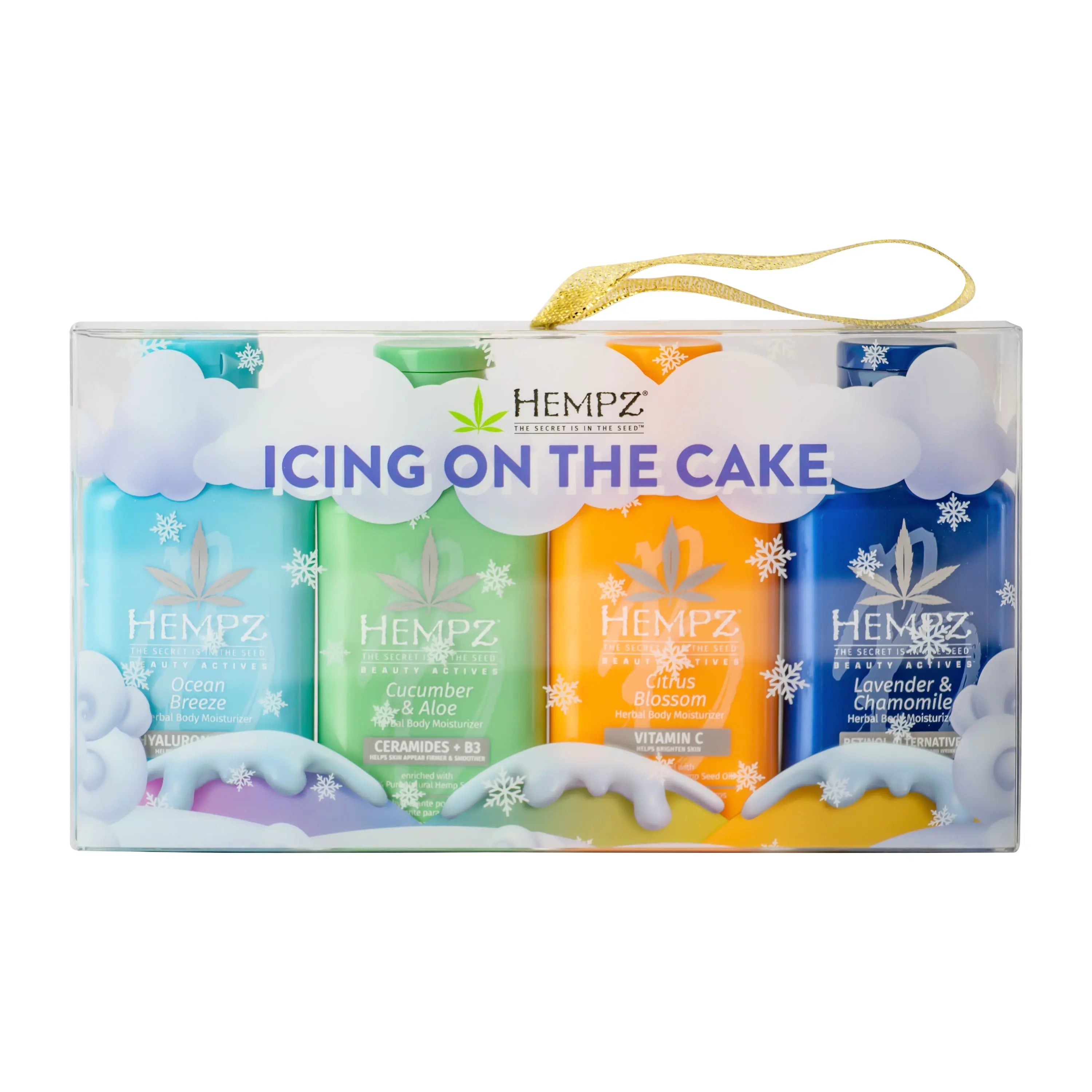 Hempz Icing on the Cake Mini Beauty Actives Moisturizer Gift Set