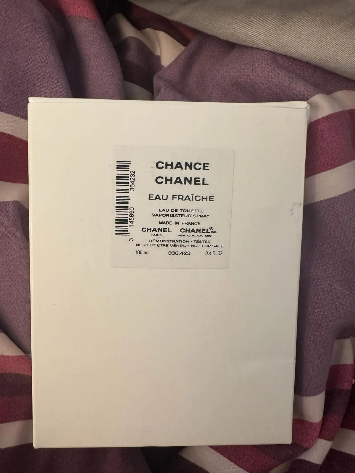 Chanel Chance Eau FRAÎCHE Eau De Toilette Spray - 100ml (Tester)