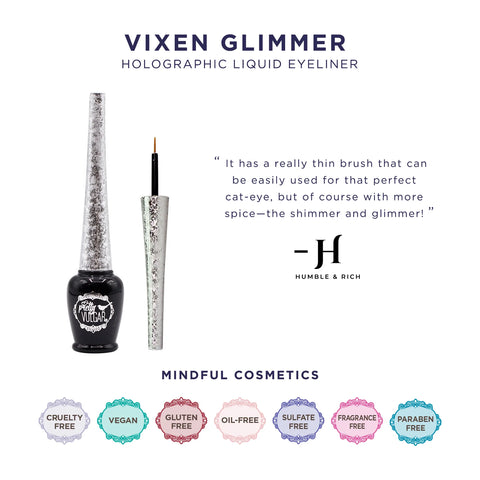 Pretty Vulgar Vixen Glimmer Holographic Liquid Eyeliner