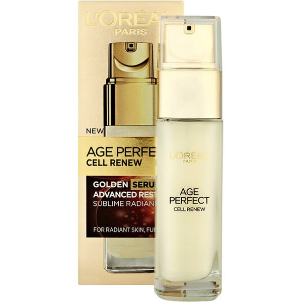 L'Oreal Paris Anti-Ageing Age Perfect Cell Renew Golden Serum Advanced Resolution (Unboxed)